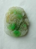 jade, china, antik, amulett, drache, phoenix