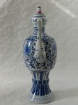 china porcelain, jug, bottle blue and with, Six-character mark Guangxu
