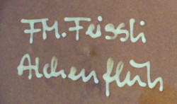 Keramik Signatur Datenbank Feissli Alchenflüh