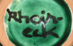 Keramik Signatur