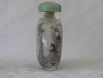 Snuff Bottle, China, Hinterglasmalerei