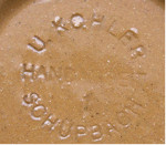 Grösstes Online Verzeichnis von Schweizer Keramik Signaturen, Pressmarken und Keramikstempel der Schweiz, Online Datenbank - (C) by Antik und Rar