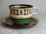 Tasse, töpferei eidechs