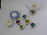 kaffeeservice handbemalt pfenniger sixties vintage