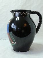 heimberger keramik, berner keramik, schenk, engobe, engobemalerei, bauernkeramik