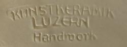 Blindstempel. keramik, keramikmarke, keramikstempel, schweiz datenbank