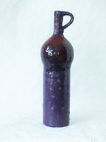 biomorphe Vase, Studiokeramik, Andre Freymond, piece unique