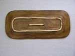 Platte schwald keramik st.gallen seventies vintage